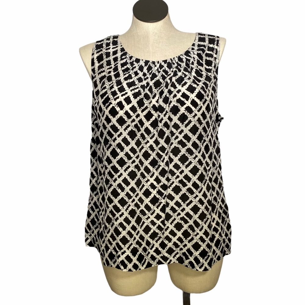 Sejour sleeveless silk light weight top size 14w